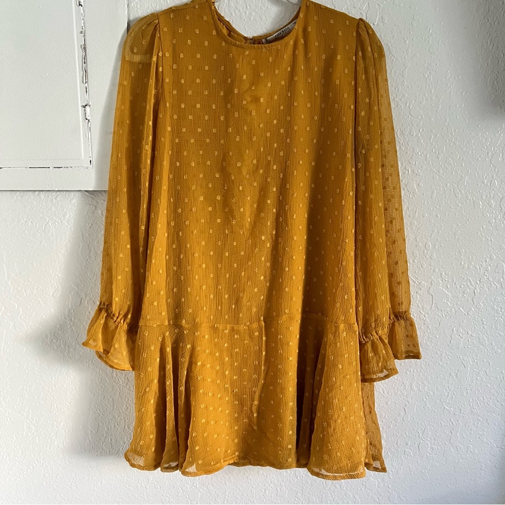 Yellow Flowy Dress